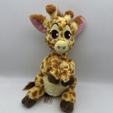 Disney Parks Baby Giraffe Stuffed Animal Sitting Plush 12" Soft