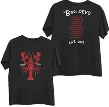 Devo & The B-52’s Cosmic De-Evolution Tour 2025 T S.h.i.rt Reprint
