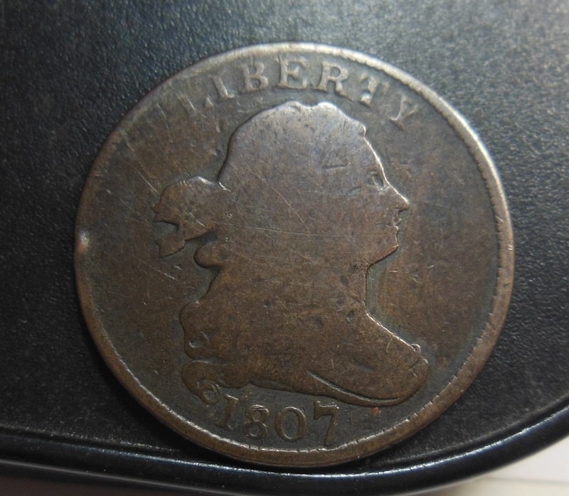 1807 HALF CENT,