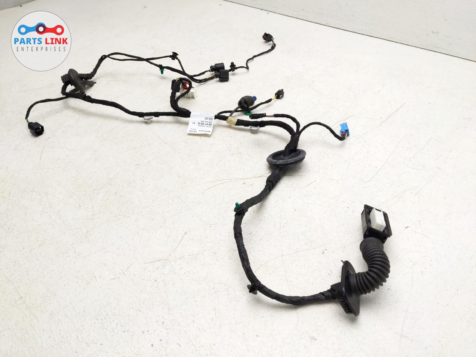 2016-2020 BENTLEY BENTAYGA FRONT LEFT DOOR HARNESS WIRING LOOM PLUGS PIGTAIL LH