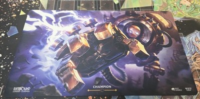 Riftbound Summoner's Skirmish Champion Blitzcrank Playmat | eBay