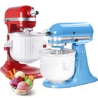 Ice Cream Maker Attachment for KitchenAid Stand Mixer Compatible with