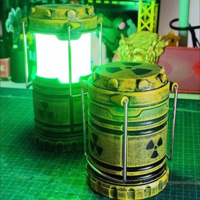 Mini Nuklear Reactor Nachtlicht Halloween Geschenk Sci-Fi Dekoration