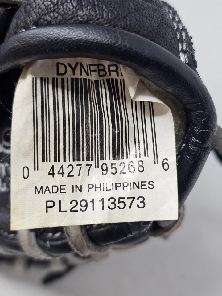 Guante de cuero búfalo negro mano izquierda Louisville Slugger Dynasty primera base Foto 4 de 4