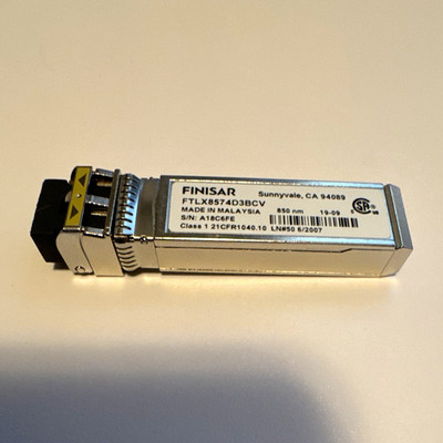 Finisar FTLX8574D3BCV SFP+ 10Gbps Optical Transceiver Module, LC