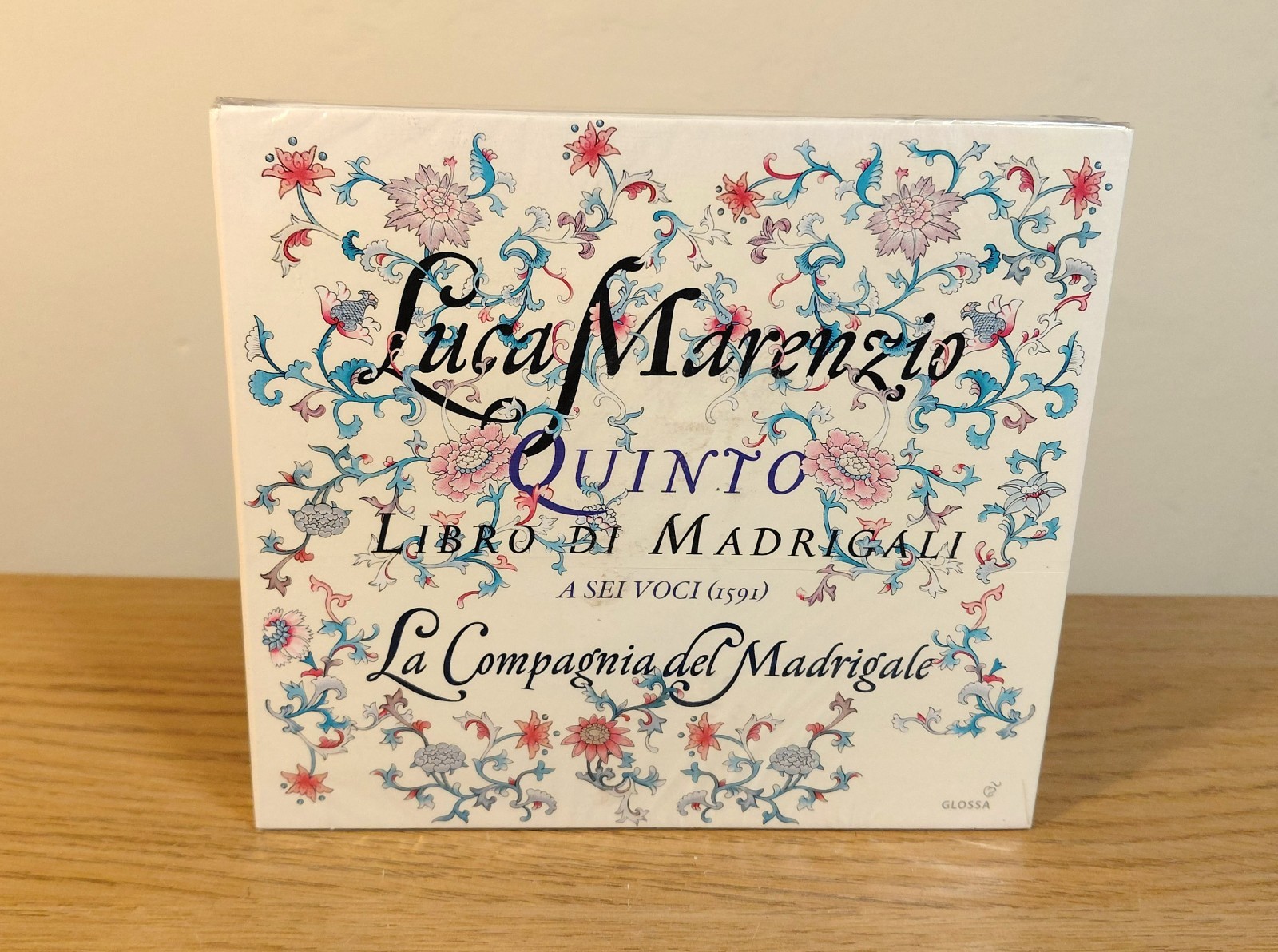 Luca Marenzio Quinto Libro Di Madrigali 2015 CD *NEW & SEALED*