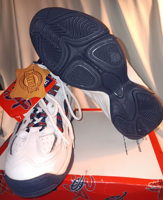 Hakeem Olajuwon Spalding Official Shoe Vintage 9 Men’s New W Box #1286 1997 Hakeem Olajuwon Spalding 12s Mens Size 11... | Depop main image 4