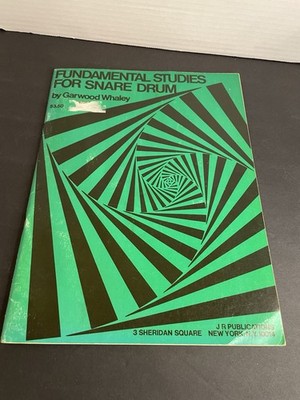 Fundamental Studies For Snare Drum Garwood Whaley - Book