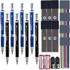 MyLifeUNIT 22 Pcs 2.0 mm Mechanical Pencils 1 Count (Pack of 22), Multicolor 