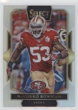 2016 Panini Select Field Level Silver Prizm NaVorro Bowman #274 rf2