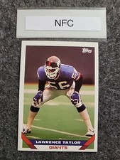 1993 Topps #105 Lawrence Taylor New York Giants Football Card