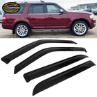 Fits 97-17 Ford Expedition 98-17 Lincoln Navigator Window Visors Rain Sun Guard