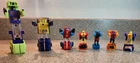 Lot Of 7 Transformers - GoBot Tonka Toyota, Micromaster, Hasbro Takara
