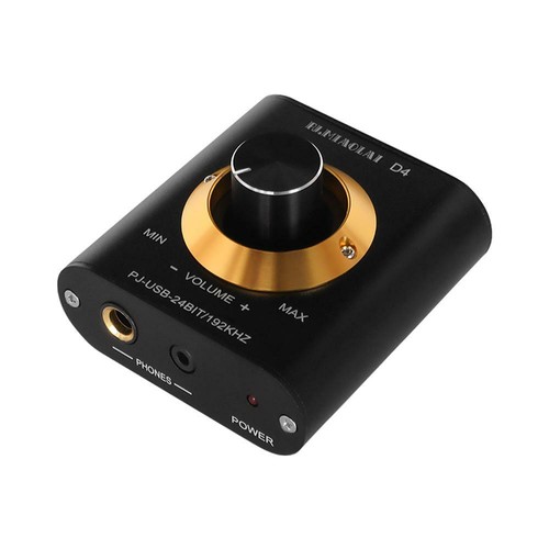 Mini HIFI Audio USB Decoder DAC CM6642 Headphone Amplifier External Sound Card