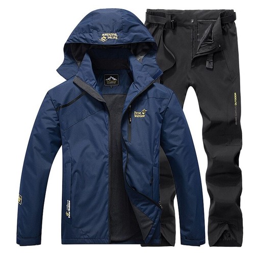 New Waterproof Fishing Suit Set Thin Hooded Jacket Outdoor Breathable Quick Dry - Picture 21 of 40