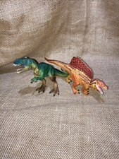 Spinosaurus  T-Rex Figures - 8  PVC/Plastic DINOSAURS 2000s Safari Ltd Toy