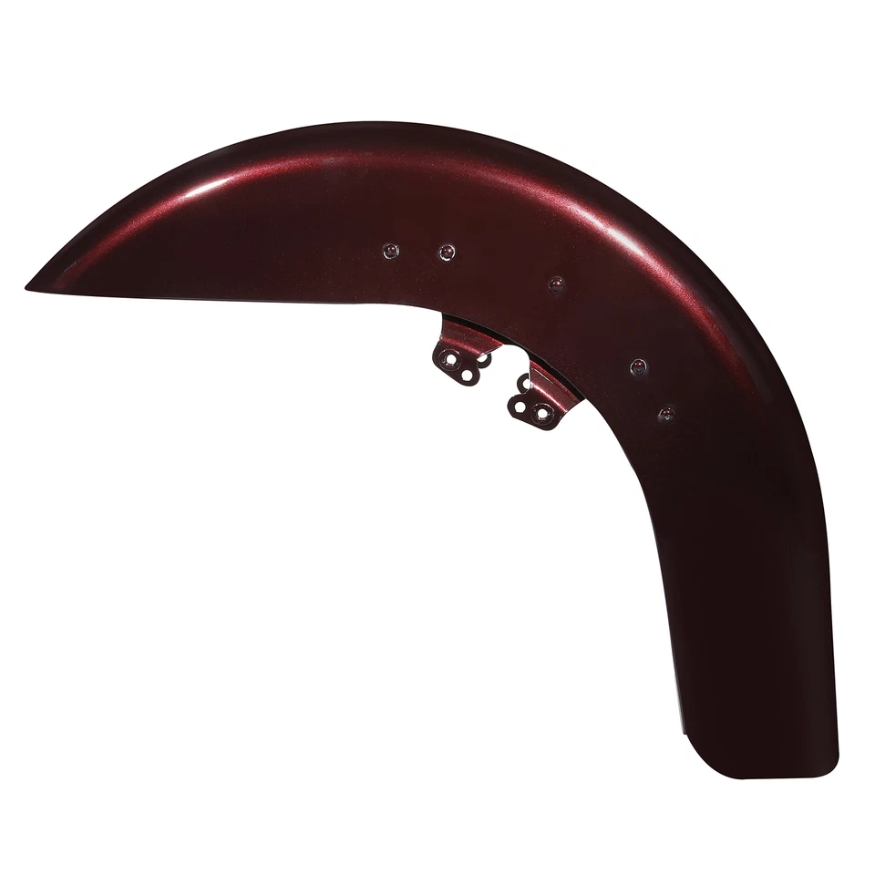 Guardabarros delantero pintado apto para Harley Street Road Glide 2014-2024 Twisted Cherry Foto 3 de 4