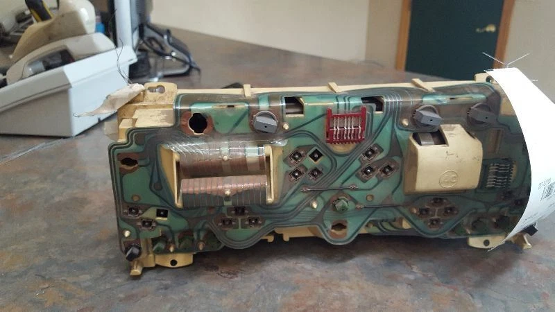 Velocímetro analógico 4-121 cluster compatível com 88-89 Beretta 677539 - Imagem 2 de 2