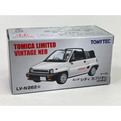 Tomica Limited Vintage NEO LV-N262b Honda City CABRIOLET 84' 1/64
