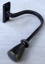 Restoration Hardware Handle Tieback Chestnut Finish Dark NEW In Box RH