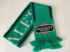 Ruffneck Scarf McHale's Bar and Grill More Than a Pub Green 60" Made in Poland