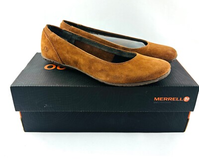 s-l400.jpg Merrell Mimix Footwear  Women Leather Loafers Flats Closed Toe Slip On Size 7 main image 0