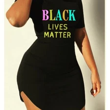 black bodycon Mini dress
