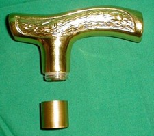 Antique Designer Solid Brass Jaguar Handle For Walking Stick Canes Handmade Gift