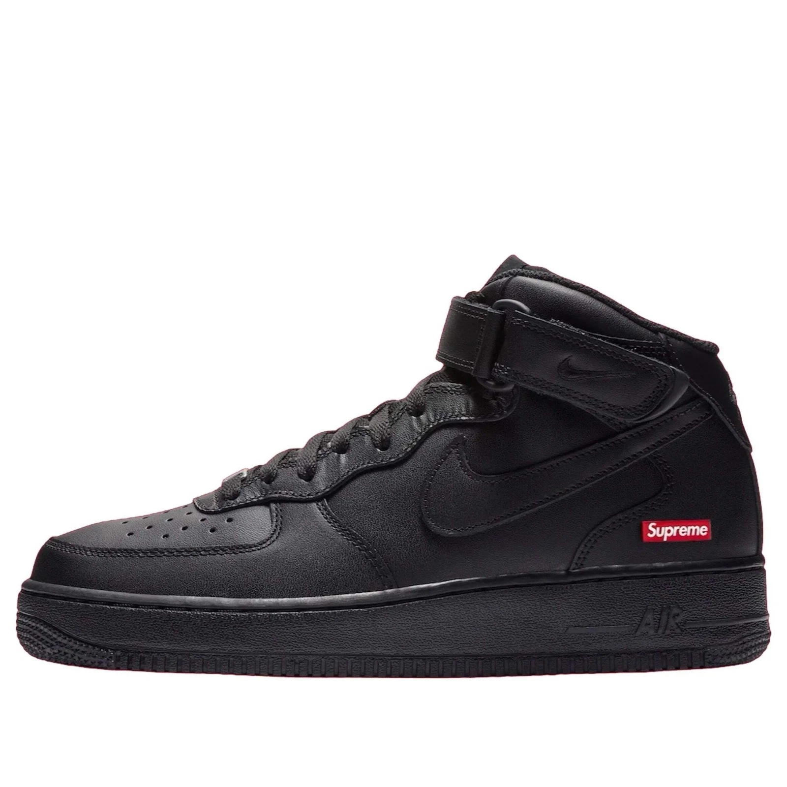 FZ8784 001 Nike Air Force 1 Mid Supreme Noir