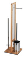 Wenko Stand Wc-Garnitur Rivalta Bambus