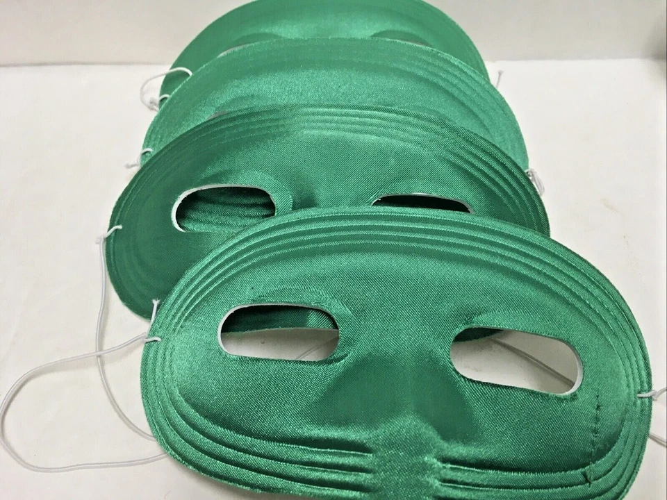 Lot of 4 Satin Domino Mask Costume, Party, Halloween , Sold separate New!! - Image 3 of 4