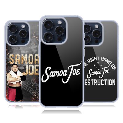 OFFIZIELLE WWE SAMOA JOE GELHÜLLE KOMPATIBEL MIT APPLE iPHONE HANDYS & MAGSAFE