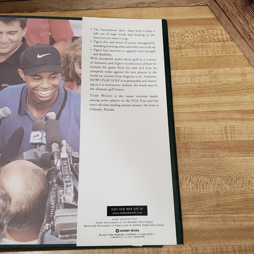 How I Play Golf by Tiger Woods (2001), HC/DJ LIKE NEW - Picture 9 of 11