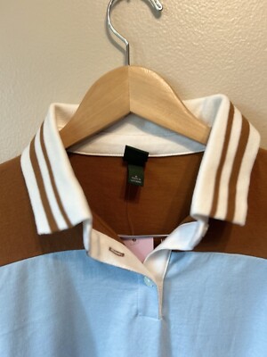 Wild Fable Juniors Size Small Striped Boxy Collared Short Sleeve