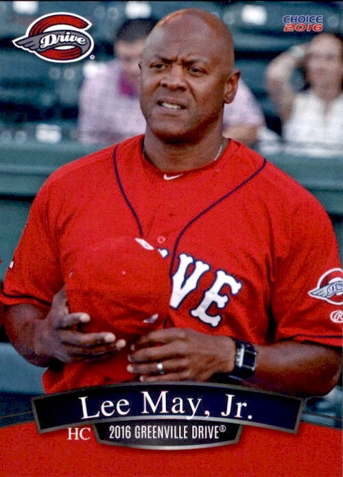 2016 Greenville Drive Choice #4 Lee May, Jr Hitting Coach