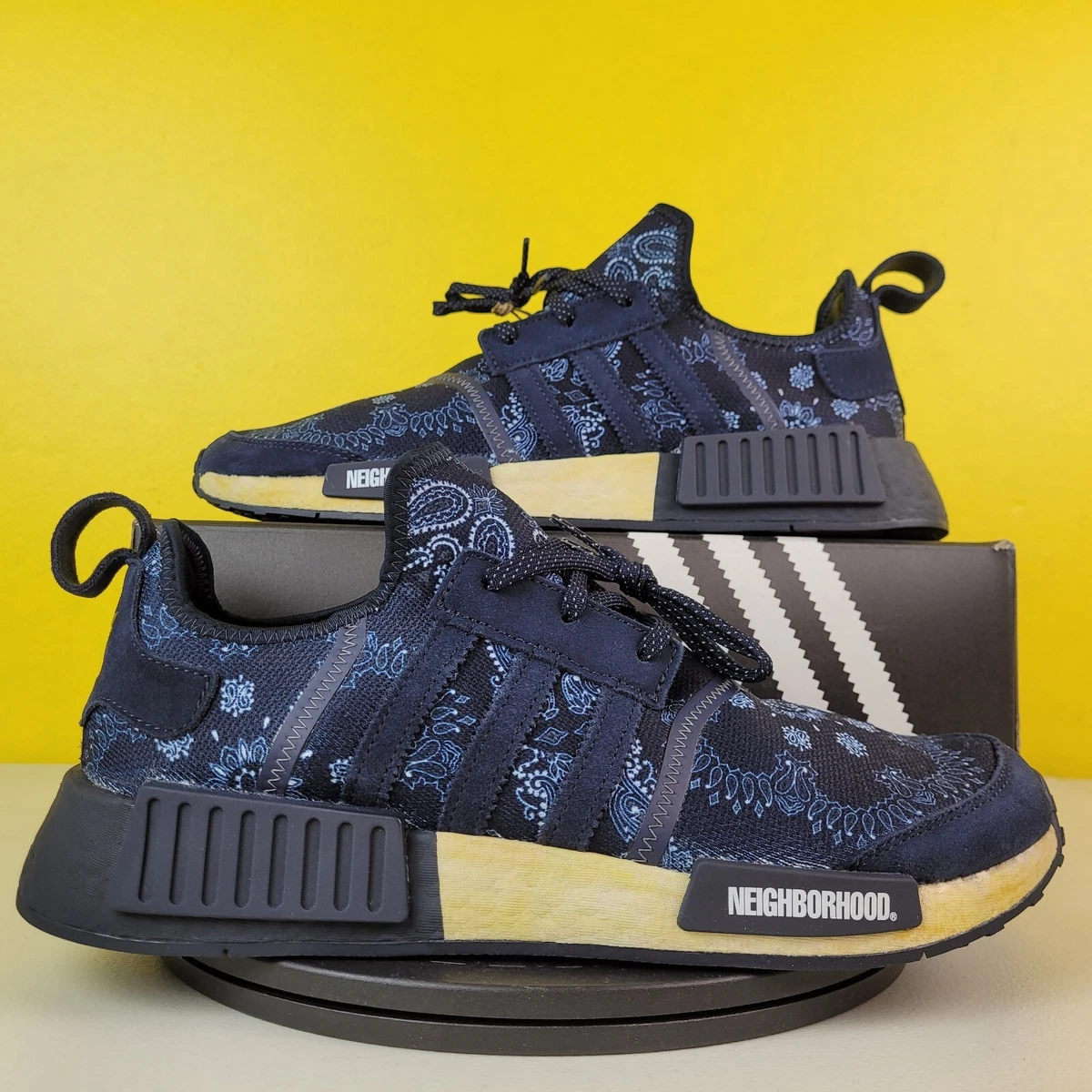 NEIGHBORHOOD x adidas NMD R1 Black/Navy