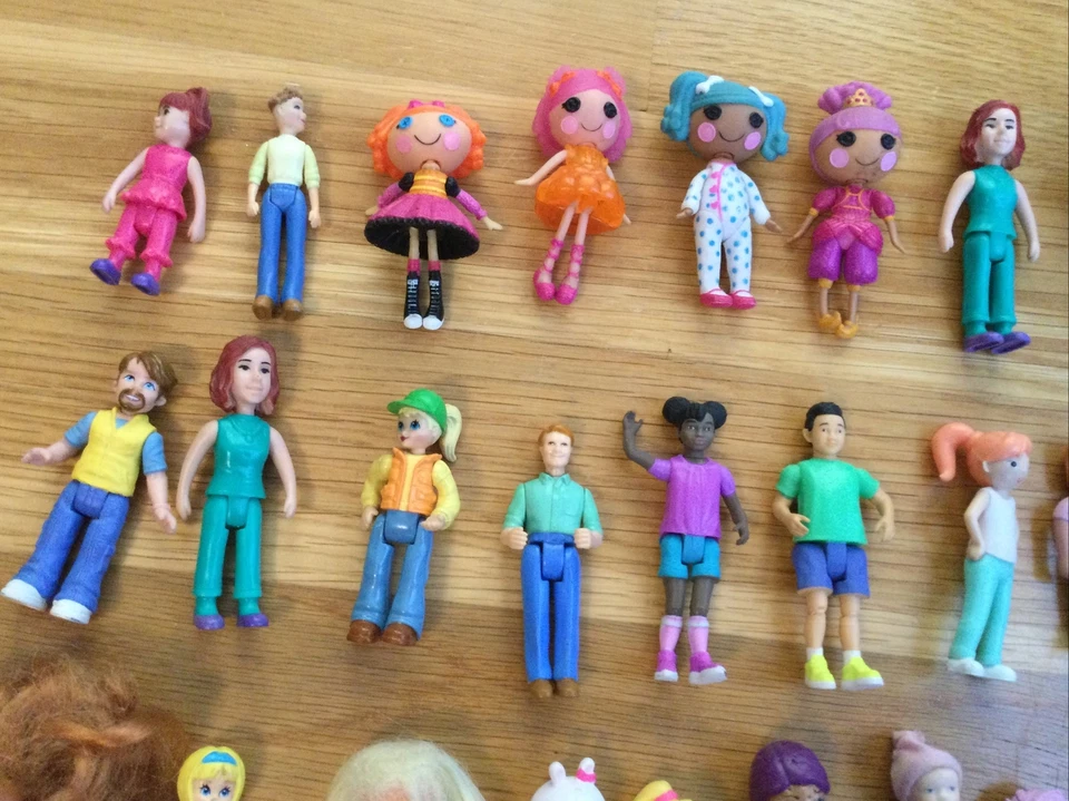 复古 40 + DOLLHOUSE DOLLS Sweet Streets Kidgett Lil Secrets LaLaLoopsy 混合套装 — 第 2/4 张图片