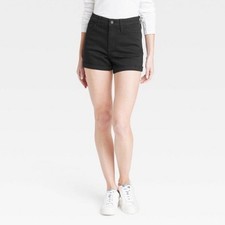 Women's High-Rise Midi Jean Shorts - Universal Thread - Size 4 - J3