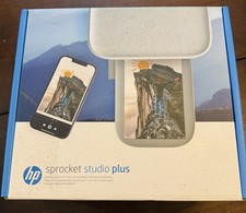 HP Sprocket Studio Plus Wi-Fi Portable Printer 4x6” Photo Printer