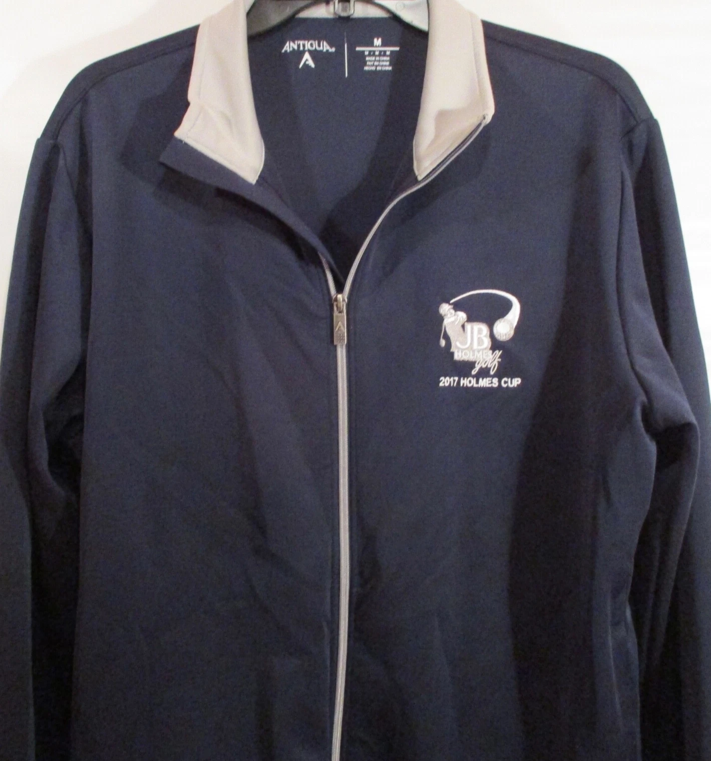 Antigua 2017 Holmes Cup Full Zip 2 Pocket Golf Jacket Men's LG JB Holmes Golf image 1
