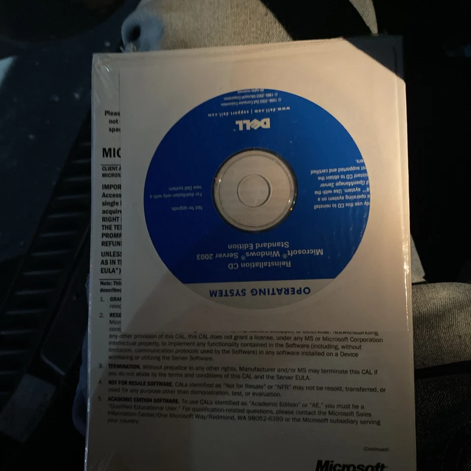 Microsoft Windows Small Business Server 2003 Standard Edition 1-4 CPU - Image 2 of 2