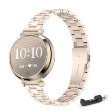 14mm Metal Band for Garmin Lily 2/Lily 2 Active, Stainless Steel Straps With ...