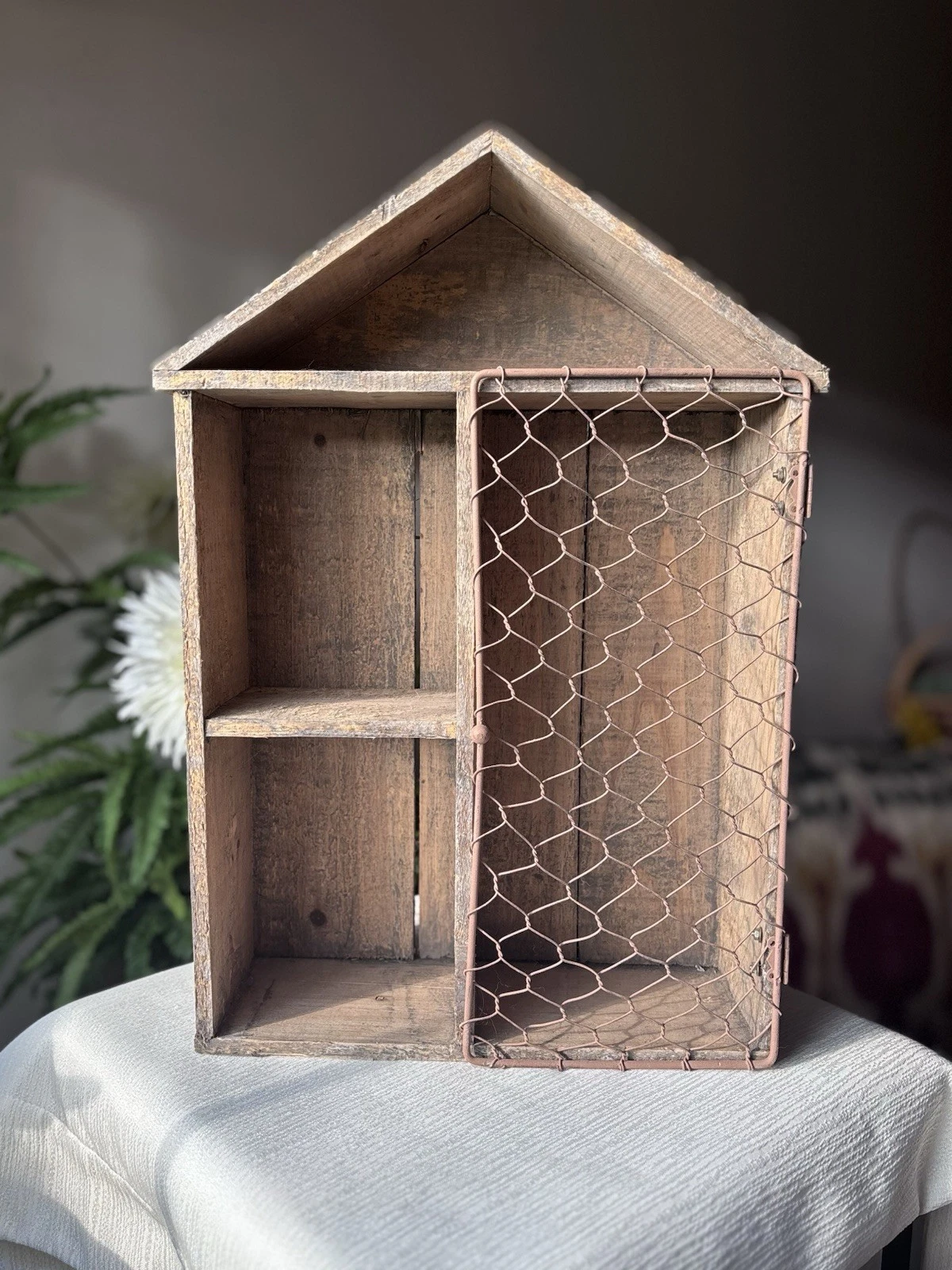 Rustic, Interesting Wall Shelf