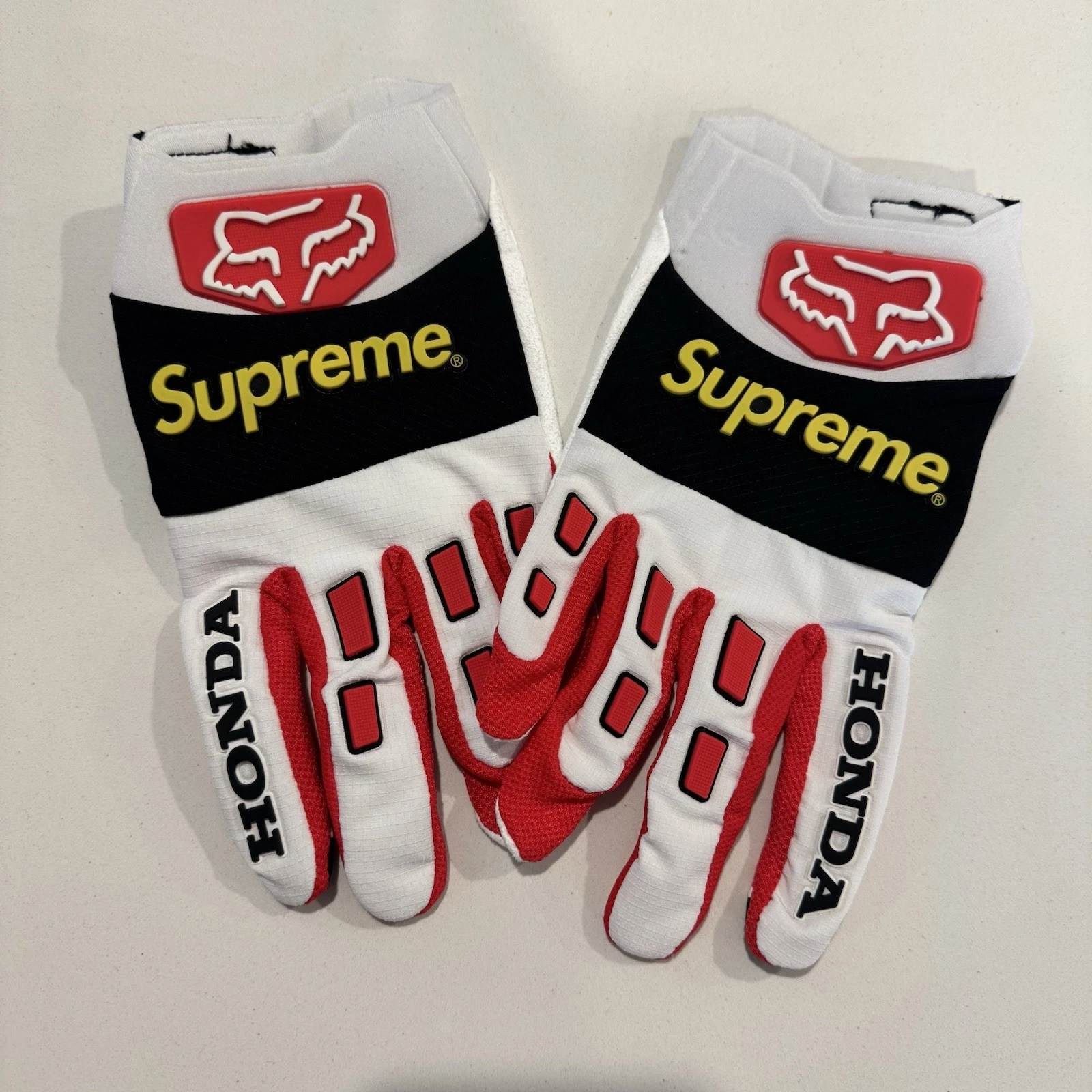 Supreme X Honda X FOX Racing Gloves New Size 2XL