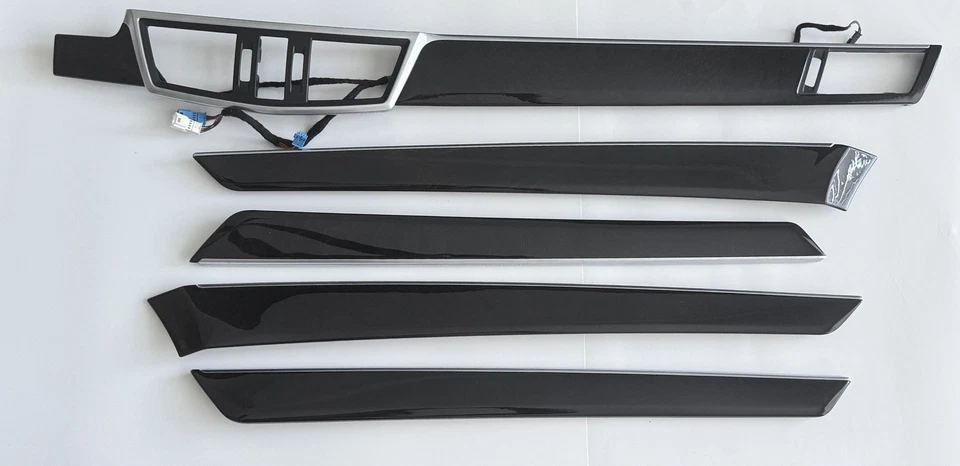 Mercedes E350 2013 (W212) tablero interior puerta consola juego de molduras/16 (nogal) Foto 3 de 4