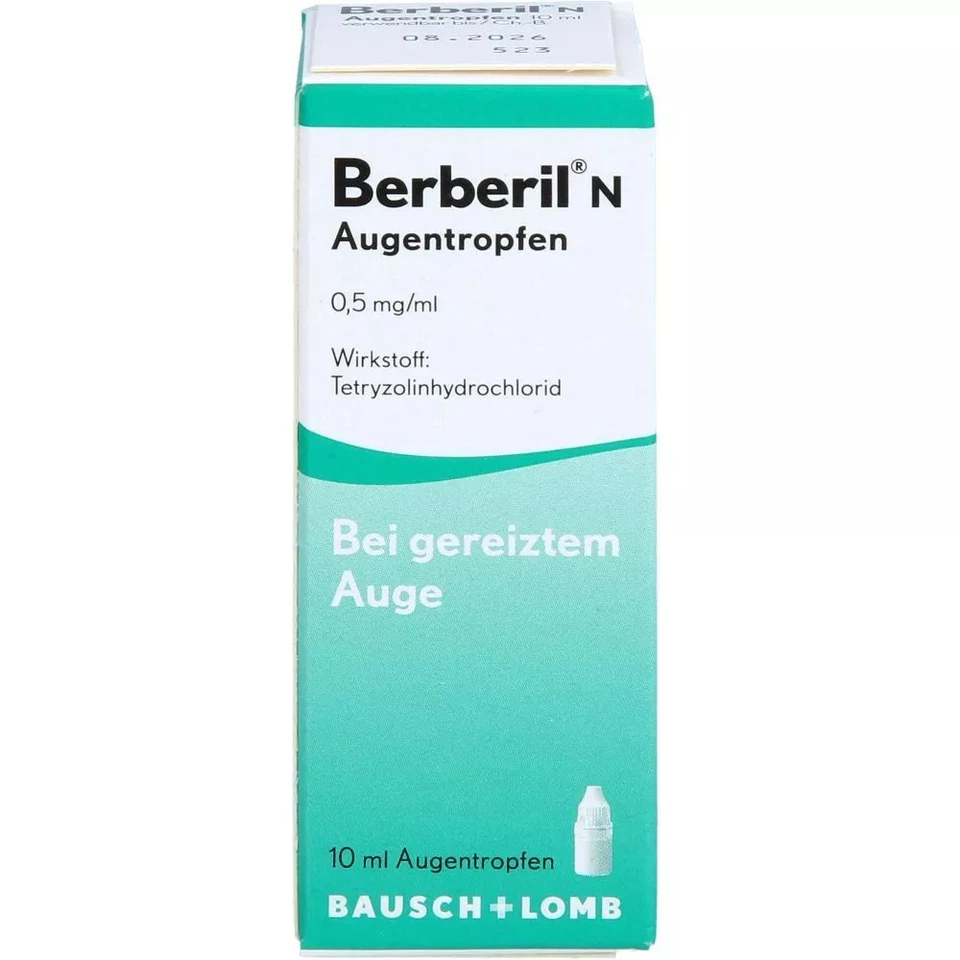 DR. GERHARD MANN CHEM.-PHARM.FABRIK GMBH BERBERIL N Augentropfen 10 ml PZN 04939642#