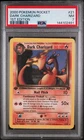 2000 POKEMON ROCKET 1ST EDITION #21 DARK CHARIZARD PSA 7