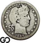 1907-O Barber Quarter