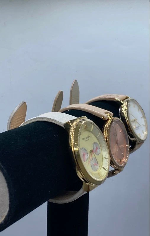 Women's Kate Spade NY Designer Quartz Mixed S. Steel Watch Lot of 3 (109g) - Image 2 of 4