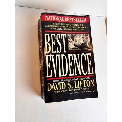Best Evidence JFK Assassination Conspiracy Theory Book David S Lifton